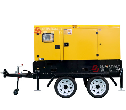 40KW Grupo Electrógeno Móvil con Remolque