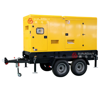 160KW Grupo Electrógeno Móvil con Remolque