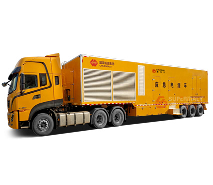 Vehículo con suministro de electricidad de emergencia de 2400KW